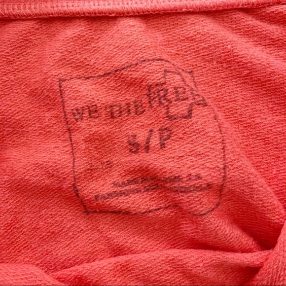 Free People We The Free Skater Baby Orange Skirt Flare Small - Picture 5 of 8